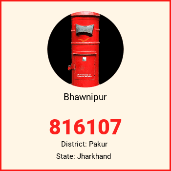 Bhawnipur pin code, district Pakur in Jharkhand