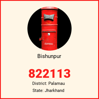 Bishunpur pin code, district Palamau in Jharkhand