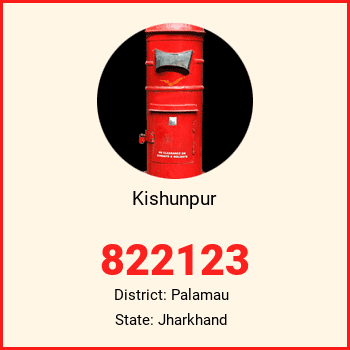 Kishunpur pin code, district Palamau in Jharkhand
