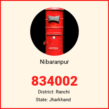 Nibaranpur pin code, district Ranchi in Jharkhand