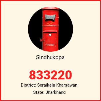 Sindhukopa pin code, district Seraikela Kharsawan in Jharkhand