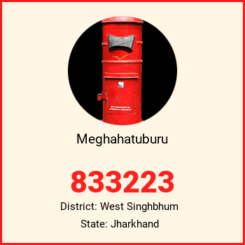 Meghahatuburu pin code, district West Singhbhum in Jharkhand