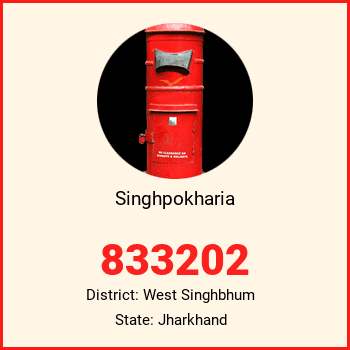 Singhpokharia pin code, district West Singhbhum in Jharkhand