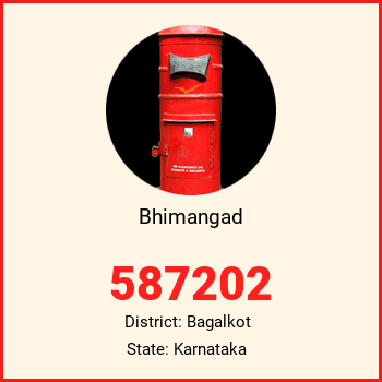 Bhimangad pin code, district Bagalkot in Karnataka