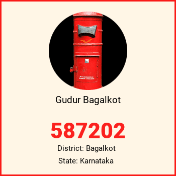 Gudur Bagalkot pin code, district Bagalkot in Karnataka