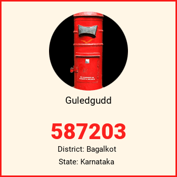 Guledgudd pin code, district Bagalkot in Karnataka