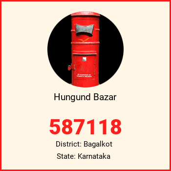 Hungund Bazar pin code, district Bagalkot in Karnataka