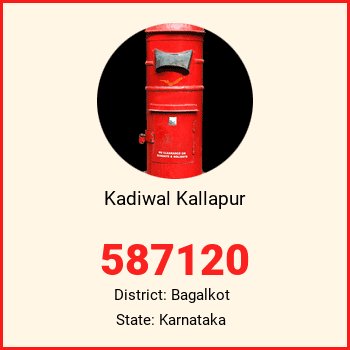 Kadiwal Kallapur pin code, district Bagalkot in Karnataka