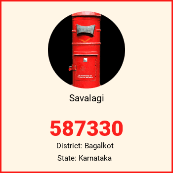Savalagi pin code, district Bagalkot in Karnataka