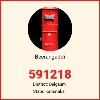 Beerangaddi pin code, district Belgaum in Karnataka