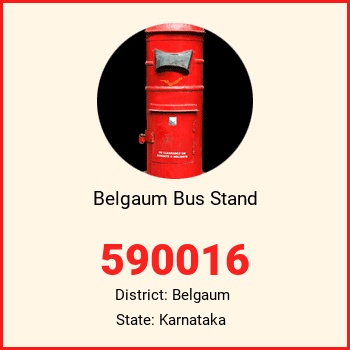 Belgaum Bus Stand pin code, district Belgaum in Karnataka
