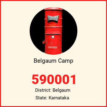 Belgaum Camp pin code, district Belgaum in Karnataka