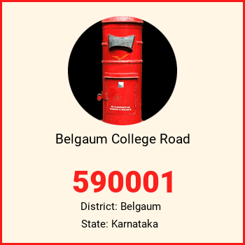 Belgaum College Road pin code, district Belgaum in Karnataka