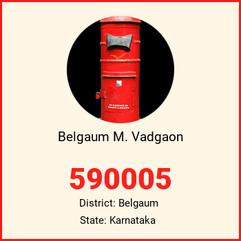 Belgaum M. Vadgaon pin code, district Belgaum in Karnataka