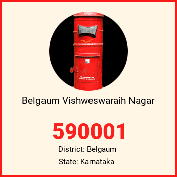 Belgaum Vishweswaraih Nagar pin code, district Belgaum in Karnataka