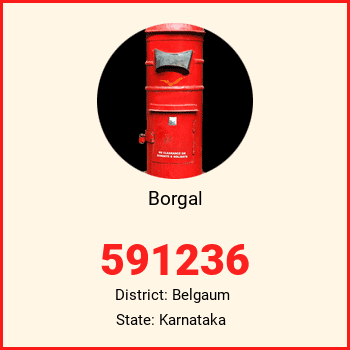 Borgal pin code, district Belgaum in Karnataka