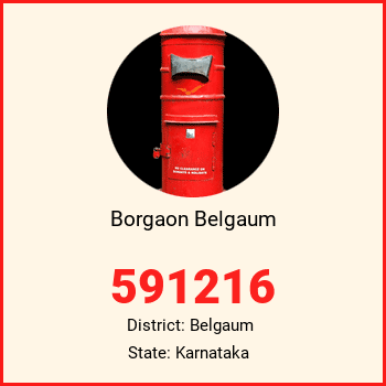 Borgaon Belgaum pin code, district Belgaum in Karnataka