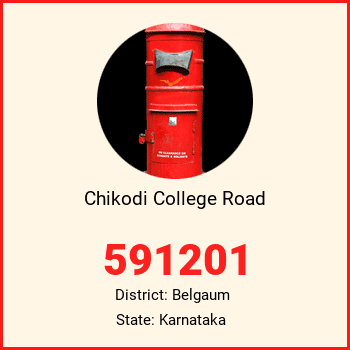 Chikodi College Road pin code, district Belgaum in Karnataka