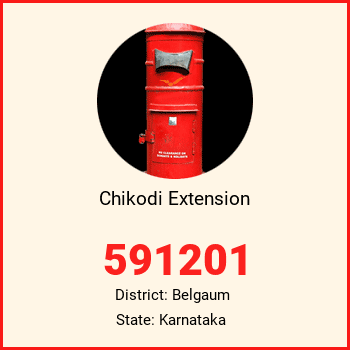 Chikodi Extension pin code, district Belgaum in Karnataka