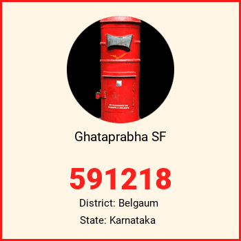 Ghataprabha SF pin code, district Belgaum in Karnataka