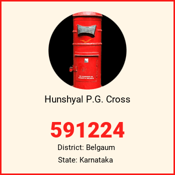 Hunshyal P.G. Cross pin code, district Belgaum in Karnataka