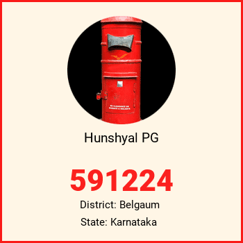 Hunshyal PG pin code, district Belgaum in Karnataka