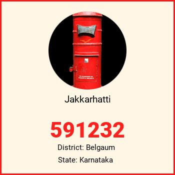 Jakkarhatti pin code, district Belgaum in Karnataka