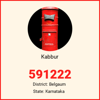 Kabbur pin code, district Belgaum in Karnataka