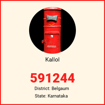 Kallol pin code, district Belgaum in Karnataka