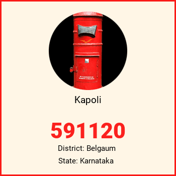 Kapoli pin code, district Belgaum in Karnataka