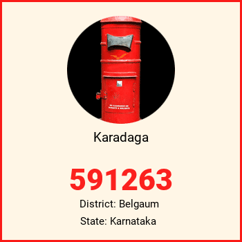 Karadaga pin code, district Belgaum in Karnataka