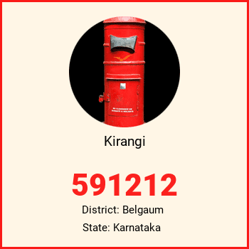 Kirangi pin code, district Belgaum in Karnataka