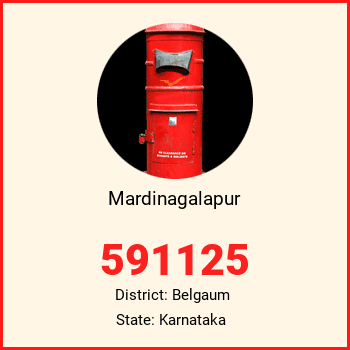 Mardinagalapur pin code, district Belgaum in Karnataka