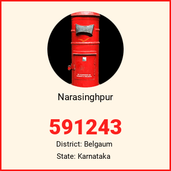 Narasinghpur pin code, district Belgaum in Karnataka