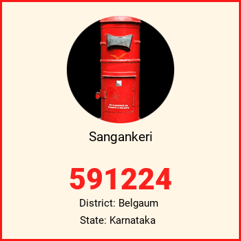 Sangankeri pin code, district Belgaum in Karnataka