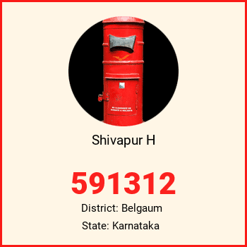 Shivapur H pin code, district Belgaum in Karnataka