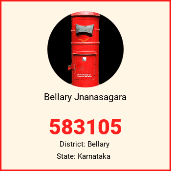 Bellary Jnanasagara pin code, district Bellary in Karnataka
