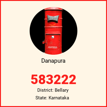 Danapura pin code, district Bellary in Karnataka