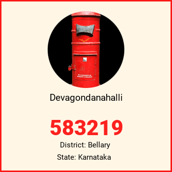 Devagondanahalli pin code, district Bellary in Karnataka