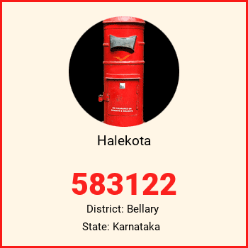 Halekota pin code, district Bellary in Karnataka