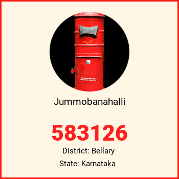 Jummobanahalli pin code, district Bellary in Karnataka