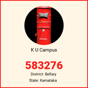 K U Campus pin code, district Bellary in Karnataka