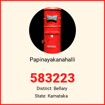 Papinayakanahalli pin code, district Bellary in Karnataka