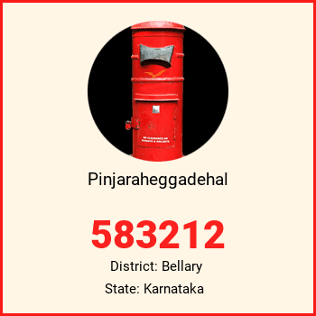 Pinjaraheggadehal pin code, district Bellary in Karnataka