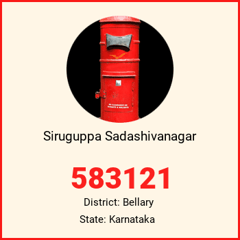 Siruguppa Sadashivanagar pin code, district Bellary in Karnataka