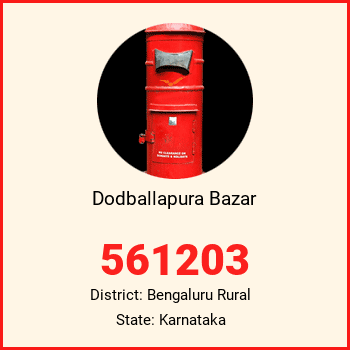 Dodballapura Bazar pin code, district Bengaluru Rural in Karnataka