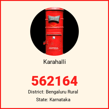 Karahalli pin code, district Bengaluru Rural in Karnataka