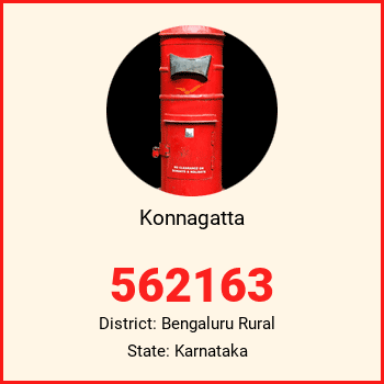 Konnagatta pin code, district Bengaluru Rural in Karnataka