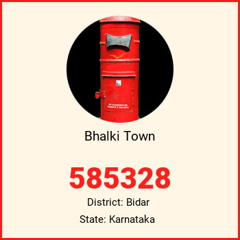 Bhalki Town pin code, district Bidar in Karnataka
