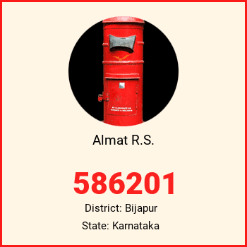 Almat R.S. pin code, district Bijapur in Karnataka